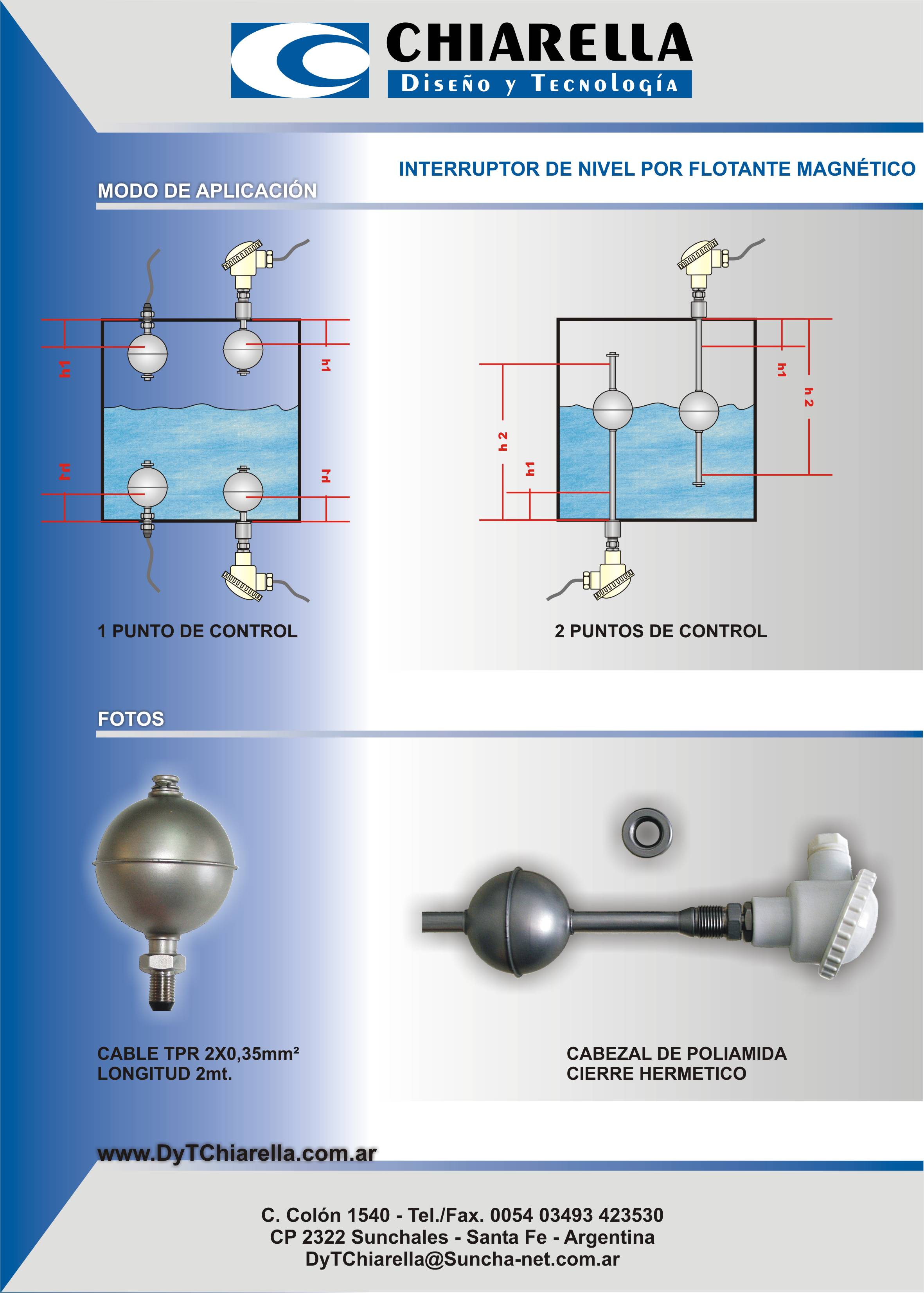 Detector Nivel FLM - Hoja2
